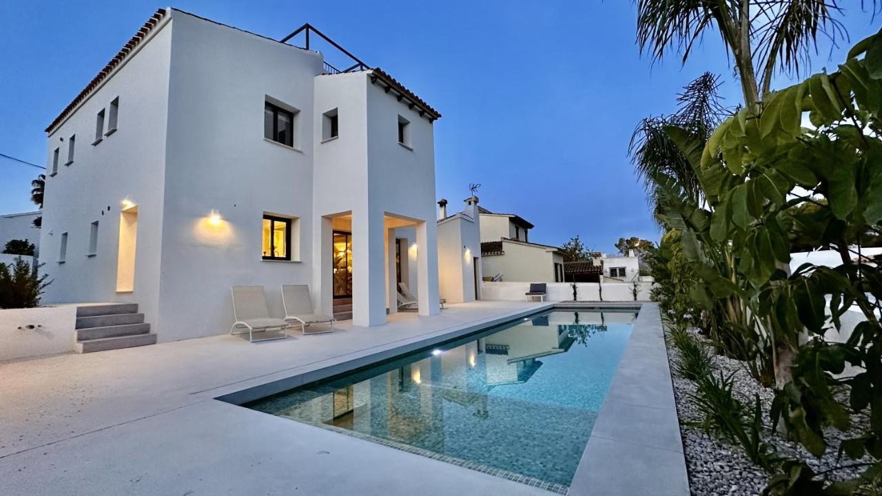 Villa Floris Moraira 500M To Sand Beach Moraira Saturday Arrive-Leave Only Exterior photo