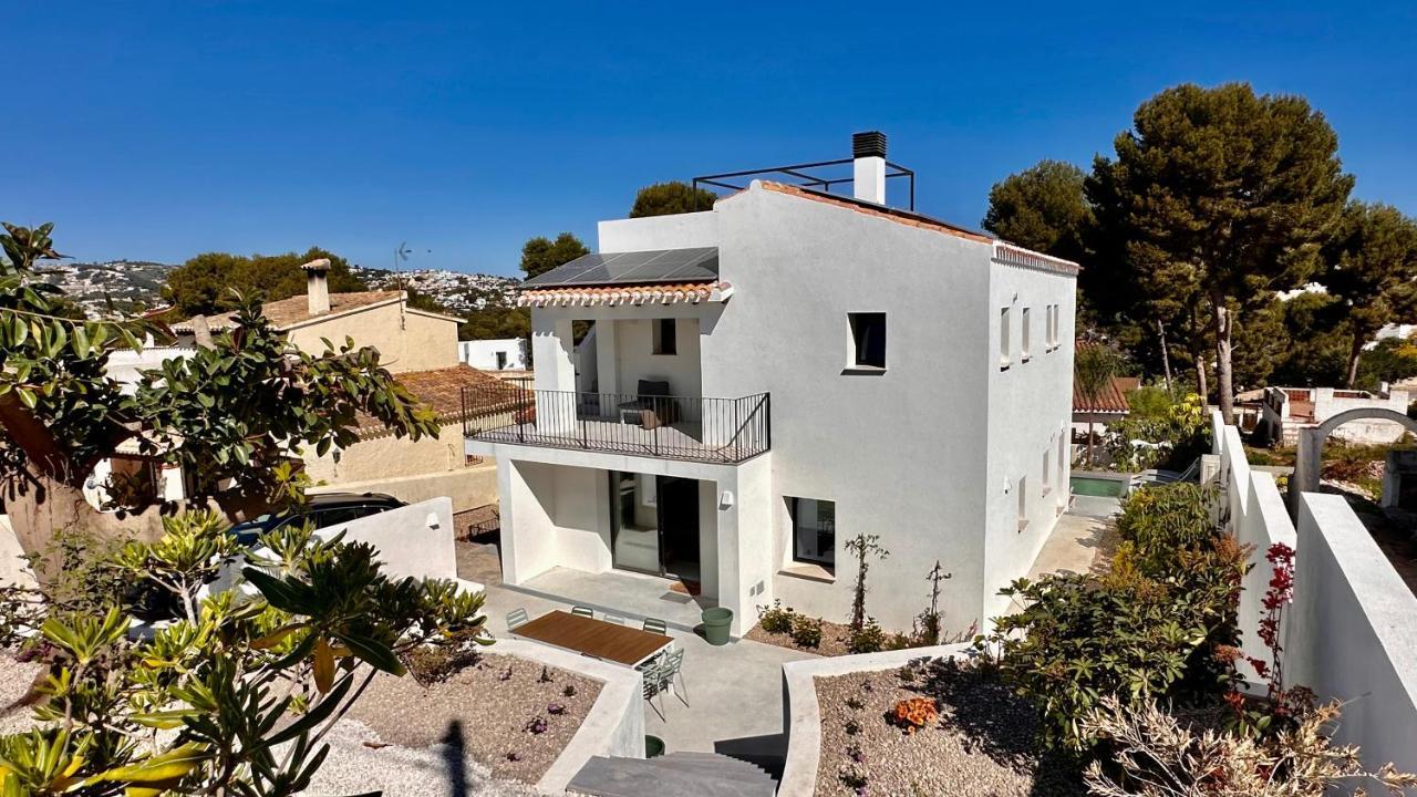 Villa Floris Moraira 500M To Sand Beach Moraira Saturday Arrive-Leave Only Exterior photo